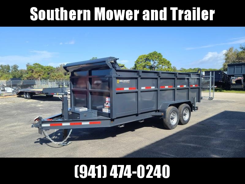 2022 Belmont DTX8116 Tall Sided 16' Dump Trailer 2022 Belmont DTX8116 Tall Sided 16' Dump Trailer