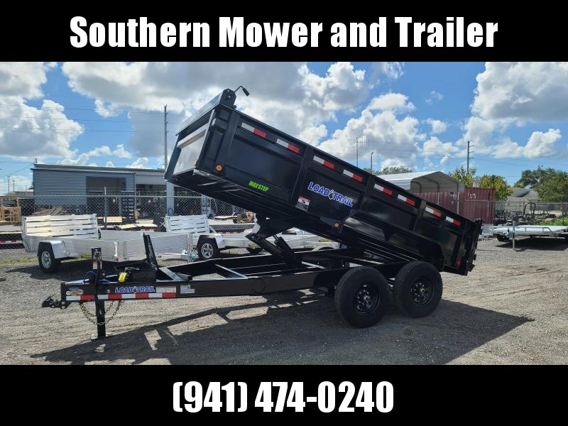 New Load Trail 83X14 Dump Trailer 14K LB GVWR W/ Ramps, Tarp New Load Trail 83X14 Dump Trailer 14K LB GVWR W/ Ramps, Tarp