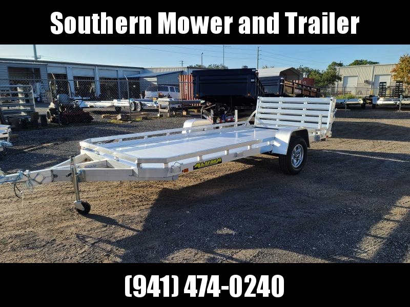 2022 Aluma 14' Aluminum Utility Trailer 7814SBT 2022 Aluma 14' Aluminum Utility Trailer 7814SBT