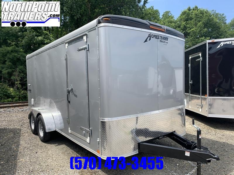 2021 Homesteader 716CT - Ramp Door - Silver - 5.2K Axles 2021 Homesteader 716CT - Ramp Door - Silver - 5.2K Axles