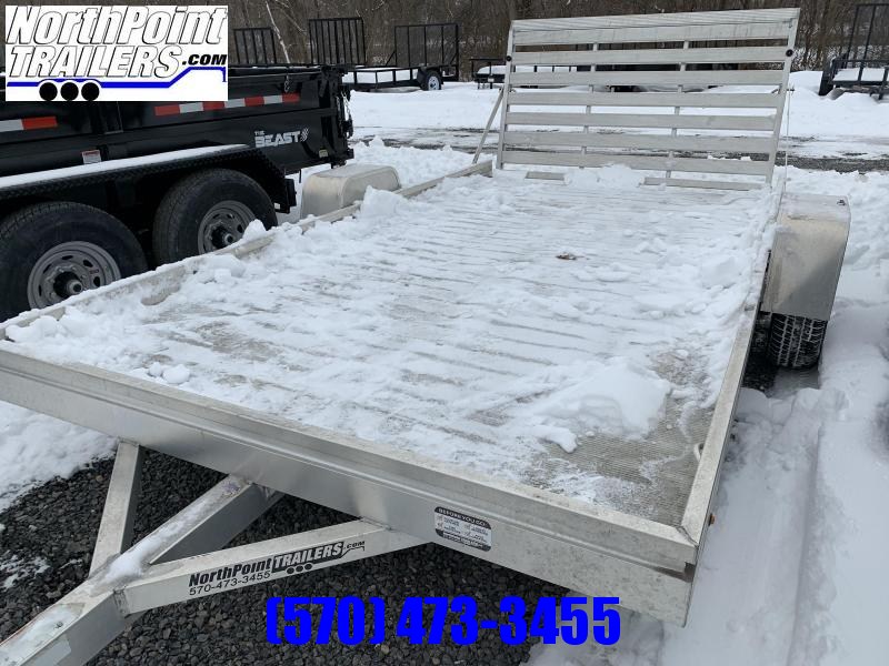 USED 2019 Aluma 7812ES - 78"x12' - Utility Trailer USED 2019 Aluma 7812ES - 78"x12' - Utility Trailer