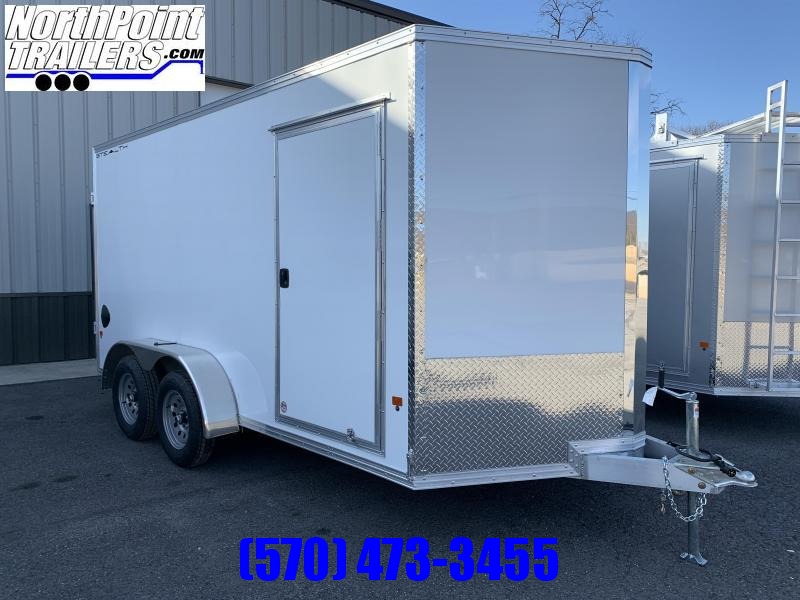 2020 CargoPro Stealth C7x14S-IF - Cargo Trailer - White - BARN DOORS! 2020 CargoPro Stealth C7x14S-IF - Cargo Trailer - White - BARN DOORS!