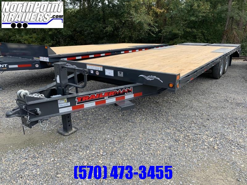 2022 Trailerman Trailers Inc. TrailerMan 25' Contractor Deckover - 14K GVWR FULL WIDTH RAMPS 2022 Trailerman Trailers Inc. TrailerMan 25' Contractor Deckover - 14K GVWR FULL WIDTH RAMPS
