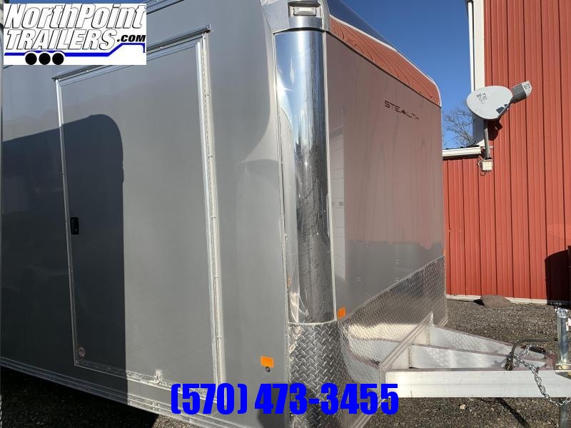 2020 CargoPro Stealth Trailers C8x24SCH Enclosed Car Trailer - Silver 2020 CargoPro Stealth Trailers C8x24SCH Enclosed Car Trailer - Silver