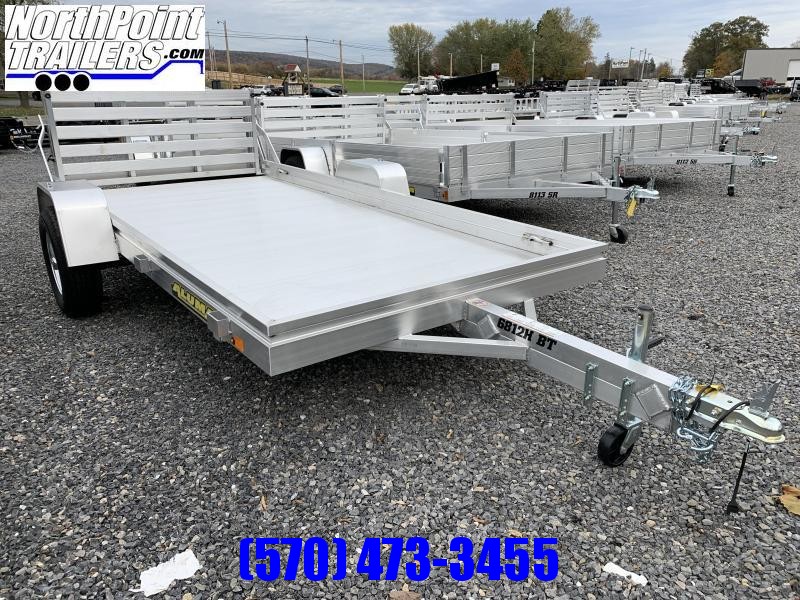 2021 Aluma 6812H Utility Trailer W/ BI-FOLD TAILGATE 2021 Aluma 6812H Utility Trailer W/ BI-FOLD TAILGATE