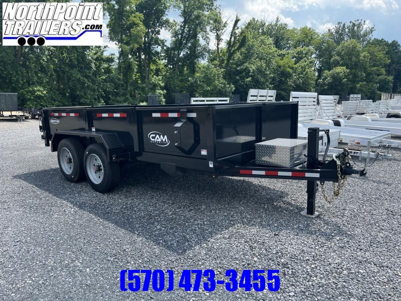 2022 CAM Advantage 7x14 - 16K Heavy Duty Dump Trailer 2022 CAM Advantage 7x14 - 16K Heavy Duty Dump Trailer