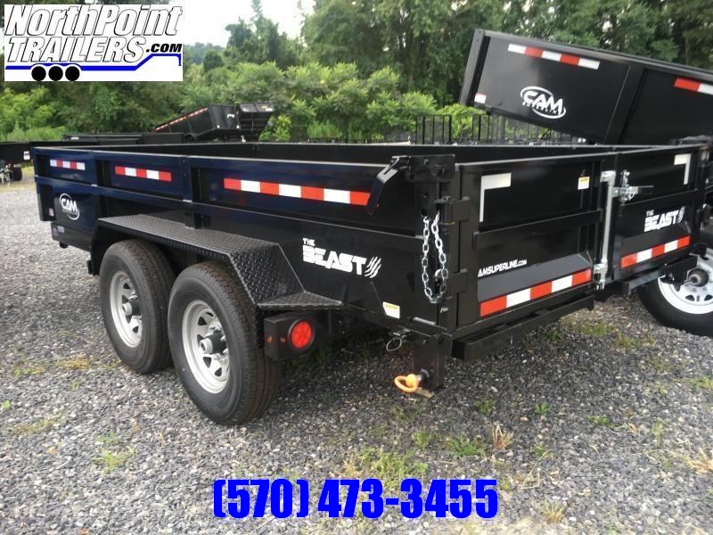 2023 CAM 7x16 Heavy Duty "BEAST" Dump Trailer - 14000 GVWR 2023 CAM 7x16 Heavy Duty "BEAST" Dump Trailer - 14000 GVWR