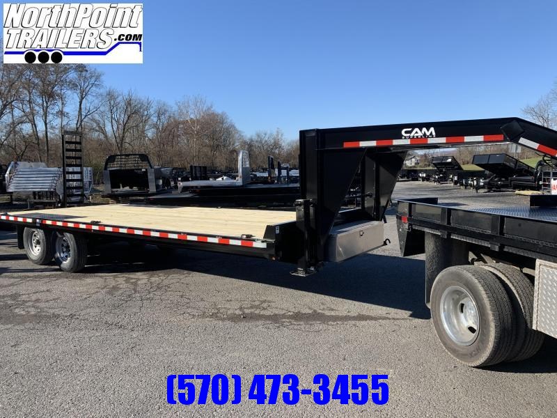 2022 Cam Superline 7CAM820+5 - 25' Deckover Gooseneck Trailer - 14000# GVWR - 7K Axles - ON ORDER 2022 Cam Superline 7CAM820+5 - 25' Deckover Gooseneck Trailer - 14000# GVWR - 7K Axles - ON ORDER