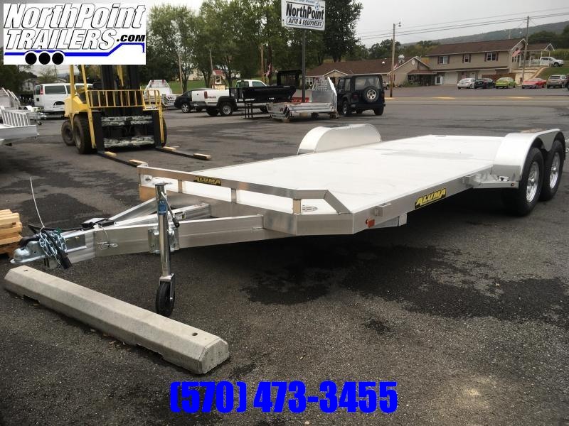 2021 Aluma 82x16 Car Hauler w/ Pullout Ramps Near Me Trailer Classifieds