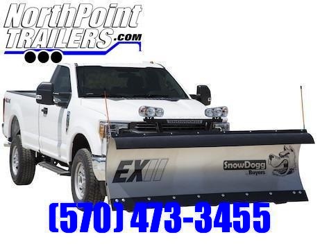 SnowDogg EX75II - 7'6" Stainless Straight Blade Snow Plow SnowDogg EX75II - 7'6" Stainless Straight Blade Snow Plow