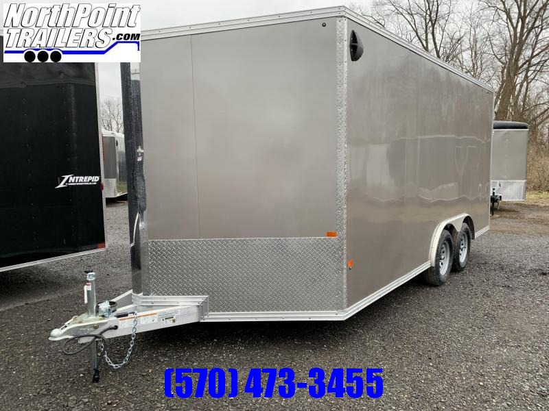 2020 CargoPro Stealth Trailer C8x16S Cargo Trailer - Pewter -36" V-Front - 80" Door Opening - 48" Side Door 2020 CargoPro Stealth Trailer C8x16S Cargo Trailer - Pewter -36" V-Front - 80" Door Opening - 48" Side Door