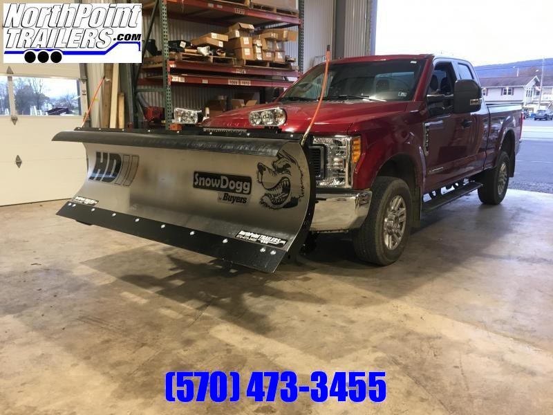 SnowDogg HD80 II Stainless Snow Plow - 8' Straight Blade SnowDogg HD80 II Stainless Snow Plow - 8' Straight Blade