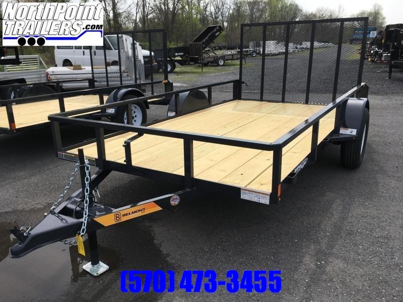 2022 Belmont 6x12 Utility Trailer - Charcoal 2022 Belmont 6x12 Utility Trailer - Charcoal