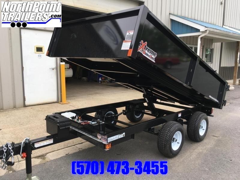 2022 XRT-418 - 66" x 108" Dump Trailer - Barn Doors w/ Slide Out Ramps 2022 XRT-418 - 66" x 108" Dump Trailer - Barn Doors w/ Slide Out Ramps