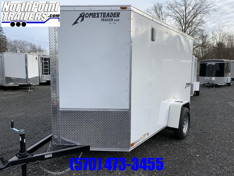 2021 Homesteader 610IS Cargo Trailer - Ramp Door - Black 2021 Homesteader 610IS Cargo Trailer - Ramp Door - Black
