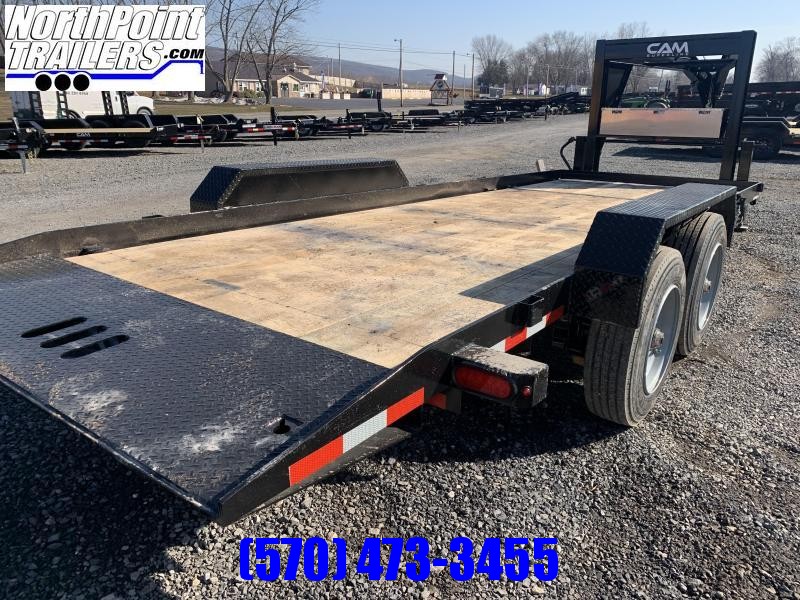 2021 Cam Split Tilt Gooseneck 5'_16' Tilt 8K Axles Equipment