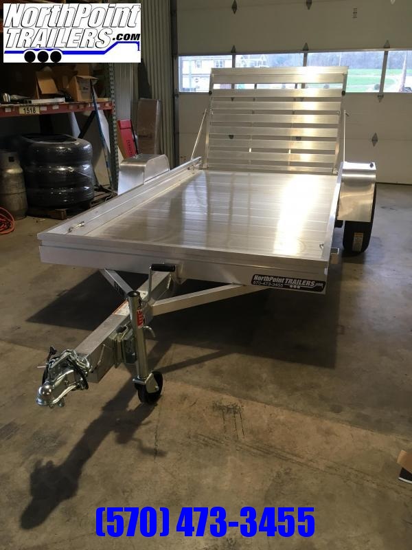 2021 Aluma 6310h Aluminum Utility Trailer 63 X 10 Trailer Northpoint Trailers Aluma And Atc Enclosed Car Cargo And Flatbed Equipment Utility Trailers Near Lewisburg And Williamsport Pennsylvania