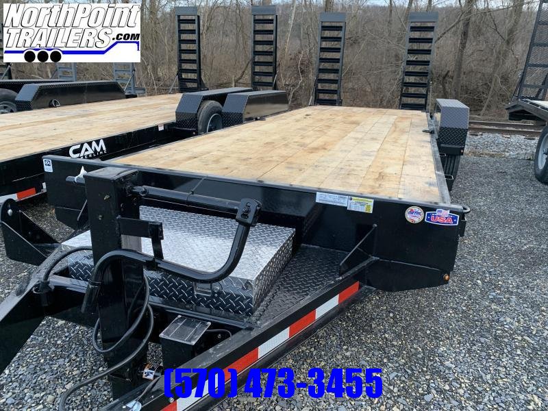 2021 CAM - 8CAM20C - 20' Equipment Trailer - 18400 GVWR - 8K Oil Bath Axles 2021 CAM - 8CAM20C - 20' Equipment Trailer - 18400 GVWR - 8K Oil Bath Axles