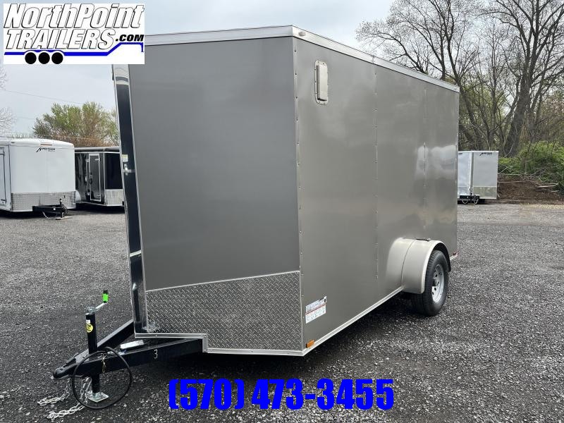 2022 Spartan SP712SA Cargo Trailer - PEWTER - 5.2K AXLE - 7' INTERIOR 2022 Spartan SP712SA Cargo Trailer - PEWTER - 5.2K AXLE - 7' INTERIOR