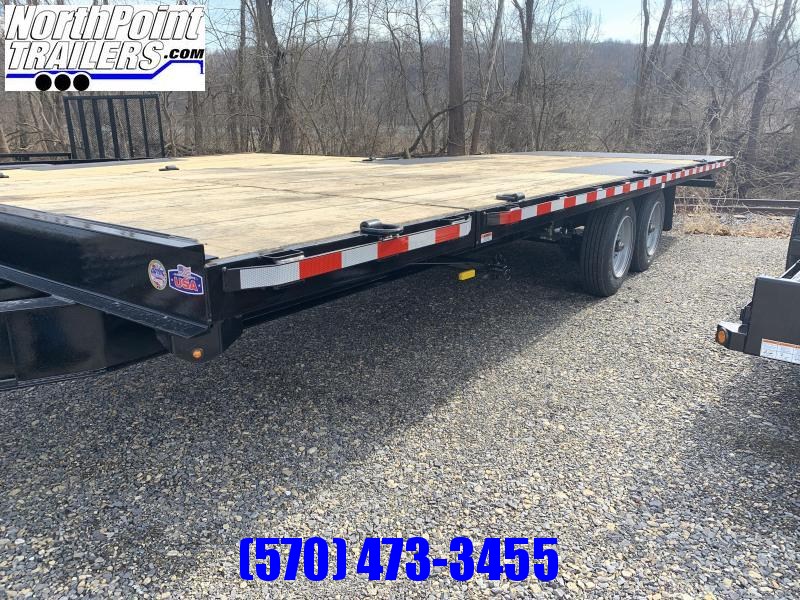 2020 Cam Superline 24' Deckover Split Tilt Equipment Trailer 8K Oil