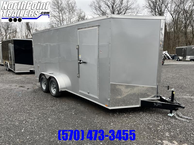 2023 Spartan 7x16TA Cargo Trailer - Silver Frost 2023 Spartan 7x16TA Cargo Trailer - Silver Frost