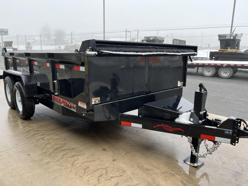 2022 TrailerMan 83" x 14' 14K Hydraulic Dump Bed Trailer 2022 TrailerMan 83" x 14' 14K Hydraulic Dump Bed Trailer