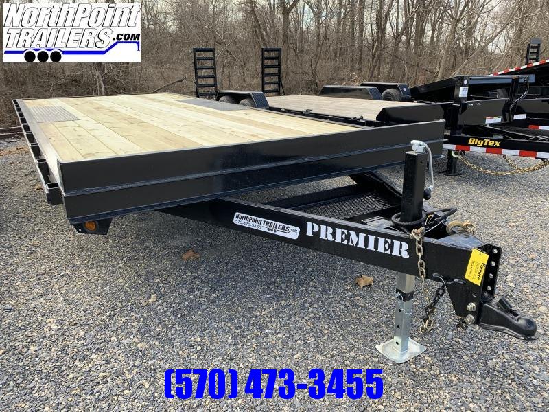 2020 Premier 20' Deckover Trailer - ALL FLAT DECK 2020 Premier 20' Deckover Trailer - ALL FLAT DECK