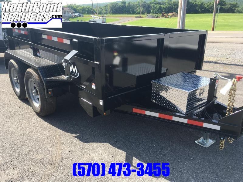 2021 CAM 6X10 DUMP TRAILER - BLACK - With Ramps 2021 CAM 6X10 DUMP TRAILER - BLACK - With Ramps