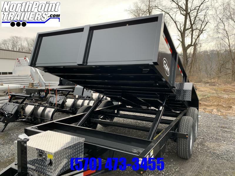 2023 CAM Advantage 7x12 Dump Trailer 12K HD Dump Trailer AVAILABLE