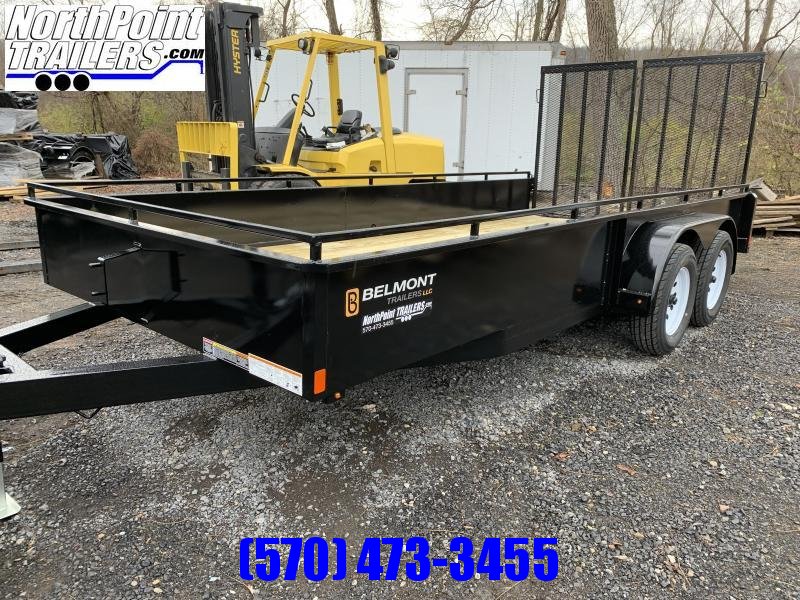 2021 Belmont Belmont 7x16 Solid Side Landscape Trailer Utility Trailer 2021 Belmont Belmont 7x16 Solid Side Landscape Trailer Utility Trailer