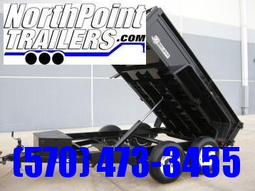 2020 Bri-Mar 6x10 Low Profile Dump Trailer - 10K GVWR - w/ Ramps 2020 Bri-Mar 6x10 Low Profile Dump Trailer - 10K GVWR - w/ Ramps