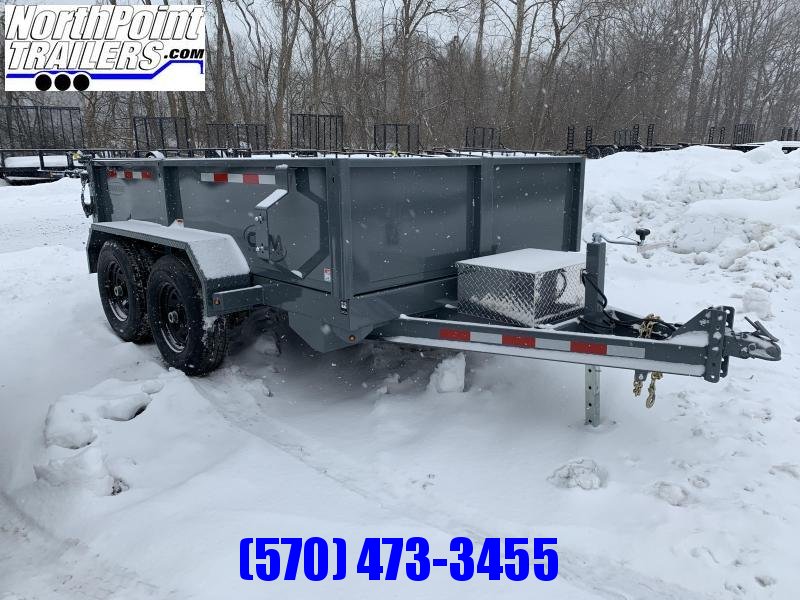 2021 CAM Advantage 6x10 Dump Trailer - 10K GVWR - GRAY 2021 CAM Advantage 6x10 Dump Trailer - 10K GVWR - GRAY