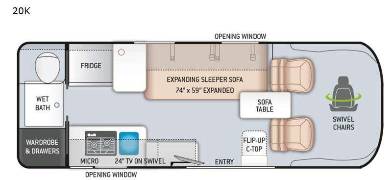 new Camper / RV Thor Motor Coach Sequence for sale, in Eureka, MO Thumbnail 2