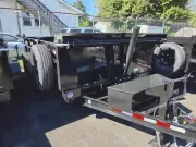 2027 CAM Superline 7x14 Heavy Duty Telescopic Dump 14k GVWR, Tarp Kit, 6' Ramps, Spare Tire Included
