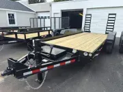 2026 CAM Superline 7x16 Angle Frame Equipment Hauler 15.4k GVWR, Spare Tire Included