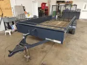 Belmont USED 6'4x12 Steel Side Utility Trailer 2990 GVWR