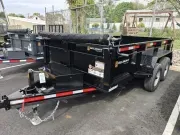 2026 Belmont 6x12 Low Profile Dump 10k GVWR, Tarp Kit, Spare Tire Included