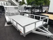 2026 Nexhaul 6x14 Aluminum Single Axle Utility 2990 GVWR