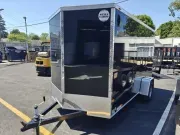 2026 Wells Cargo 6x12 FastTrac Deluxe 2990 GVWR, 6'6" Sidewall, Ramp Door Package