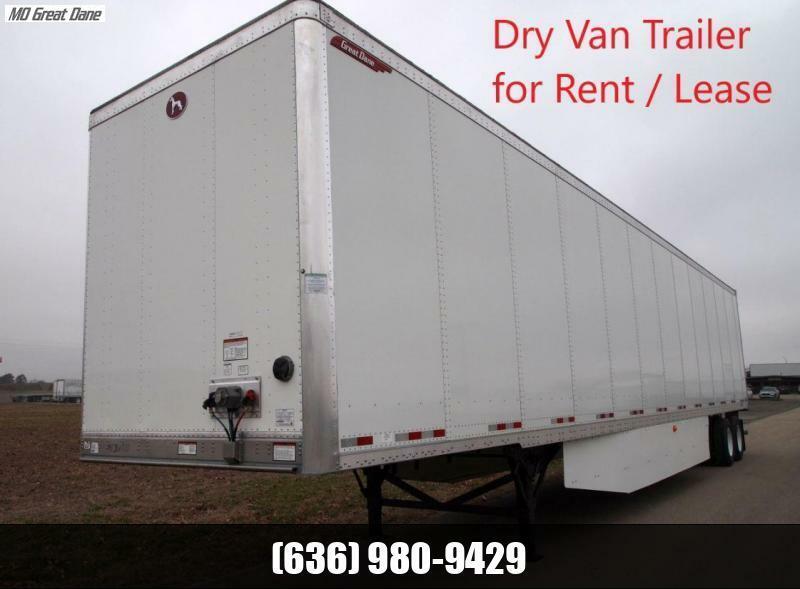 RENT TO OWN TRAILERS 2022 Great Dane 53' Dry Van Trailer MO Great