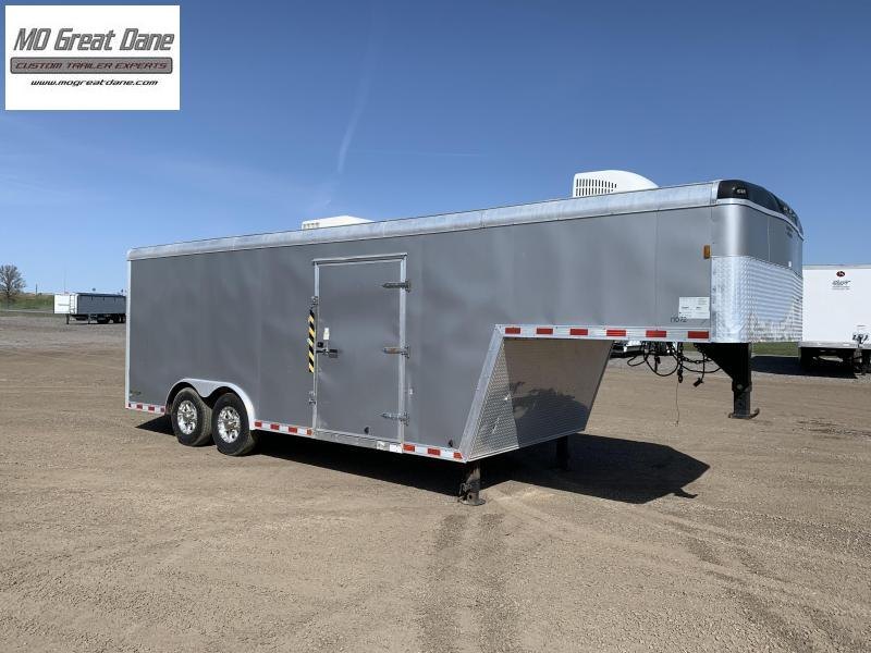 2018 Used Enclosed Gooseneck Cargo / Race Trailer Enclosed Cargo Trailer 2018 Used Enclosed Gooseneck Cargo / Race Trailer Enclosed Cargo Trailer