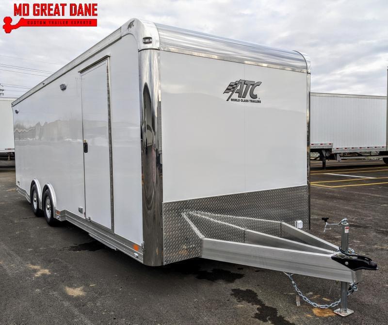 2021 ATC QUEST 8.5 x 24 CH405 Aluminum Car / Racing Trailer EXP COMPLETION MARCH 2021 ATC QUEST 8.5 x 24 CH405 Aluminum Car / Racing Trailer EXP COMPLETION MARCH