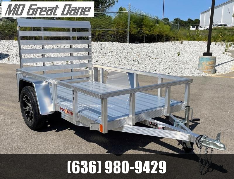2023 Sport Haven AUTD 5x8 Aluminum Utility Trailer 2023 Sport Haven AUTD 5x8 Aluminum Utility Trailer