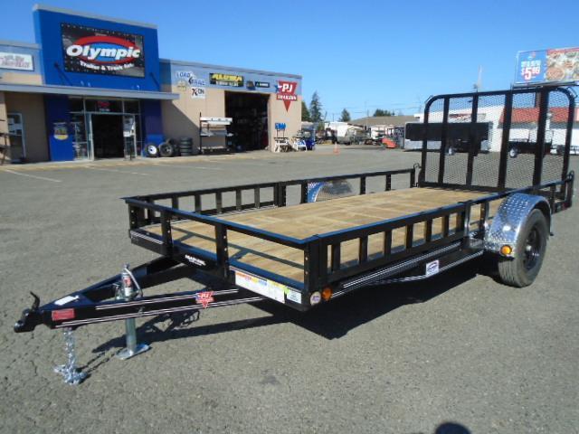 2022 PJ Trailers 7X14 with Side Mount ATV Ramps Utility Trailer 2022 PJ Trailers 7X14 with Side Mount ATV Ramps Utility Trailer