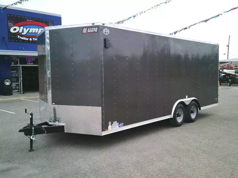 2026 Cargo Mate E-Series 8.5x20 10K With 6" Extra Height / Wedge / D-Rings / Ramp Door