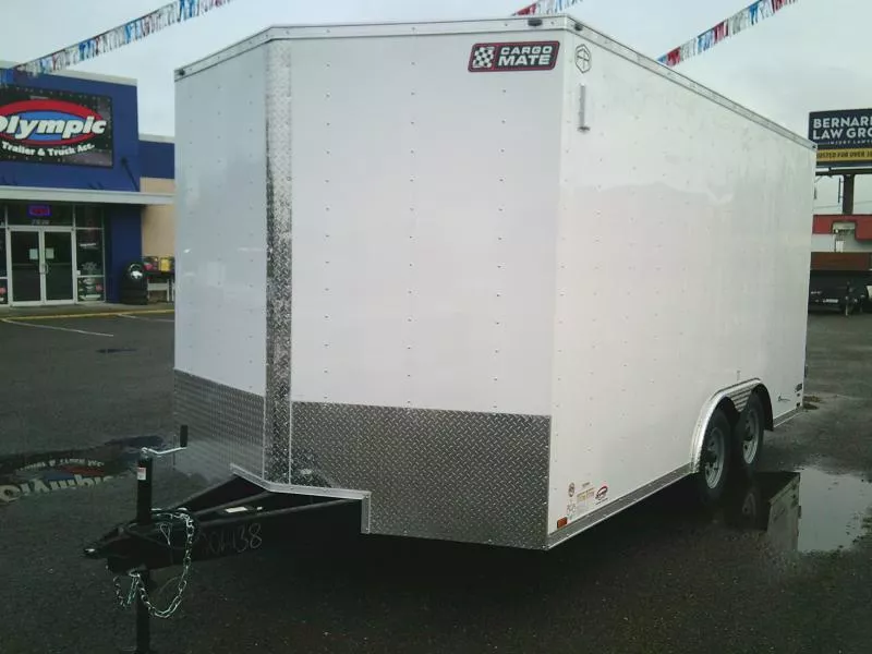 2026 Cargo Mate E-Series 8.5x16 7K With 6" Extra Height / Vent / Ramp Door
