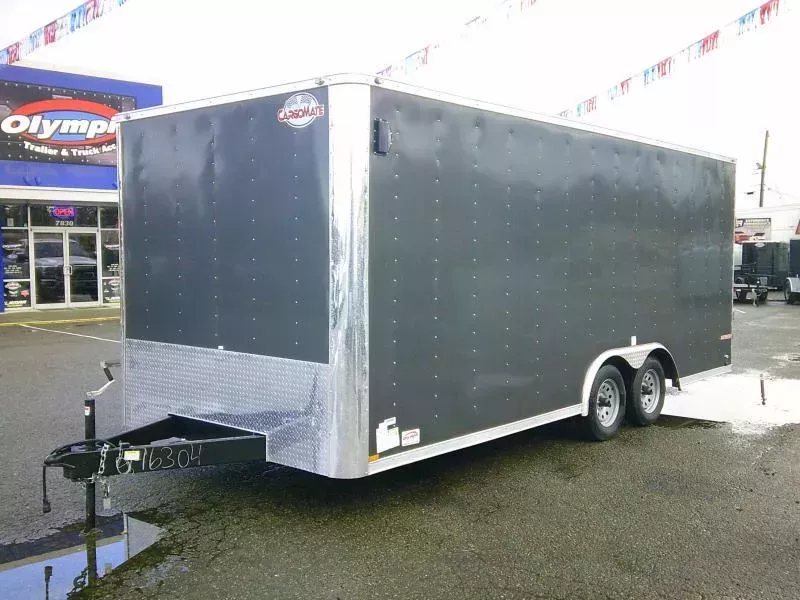 2026 Cargo Mate E-Series  8.5X20 7K With 6" Extra Height / D-Rings / Ramp Door