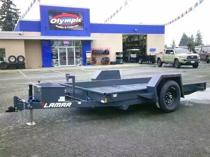 2026 Lamar 79x12 7K Flatbed Tilt Trailer