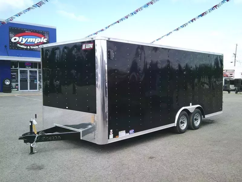 2026 Cargo Mate E-Series 8.5X20 7k With D-Rings / Ramp Door