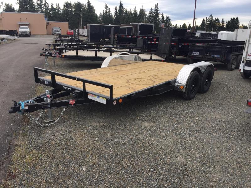 2021 PJ 7x16 7K Car Trailer w/Dovetail and Ramps 2021 PJ 7x16 7K Car Trailer w/Dovetail and Ramps